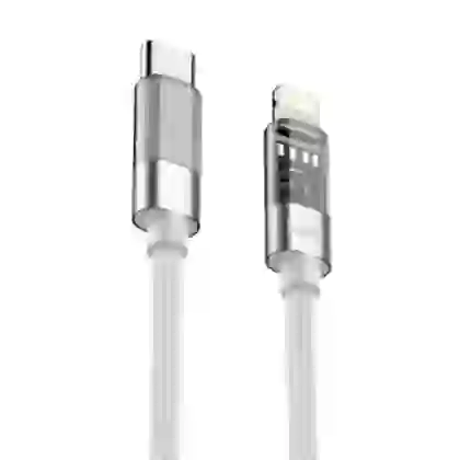 Cáp Trusmi Usb-C to Usb-C Led Rainbow 60w dài 1m 1